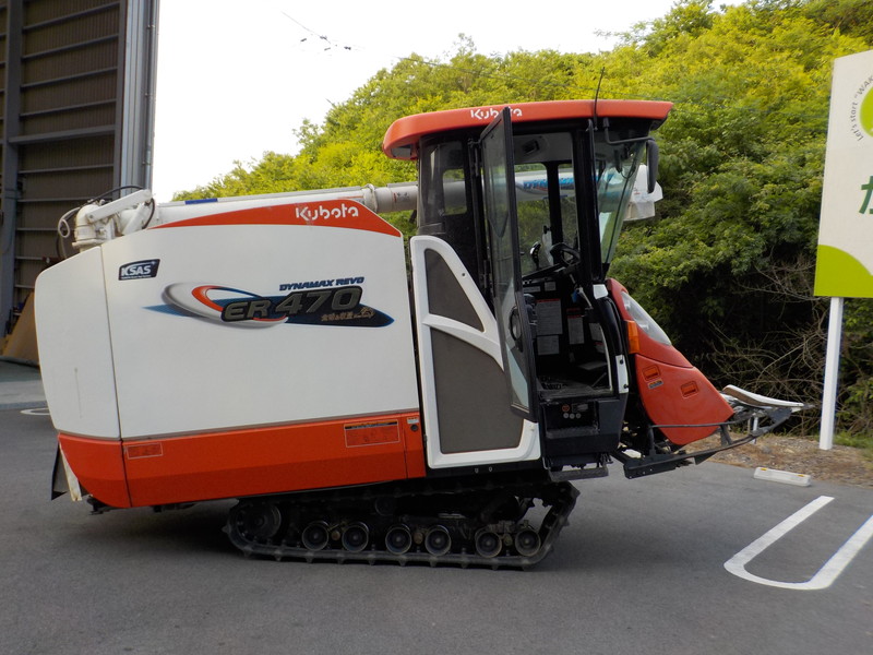 クボタ コンバイン ER470SD4MSQPFW 70ps 4条 グレンタンク バック