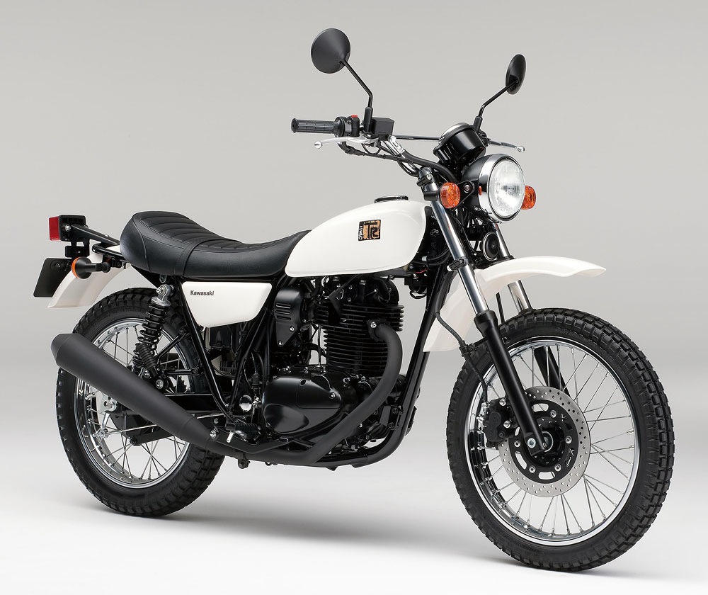 250TR］2012年モデルは新色イエローと漢字ロゴを採用したホワイトの2色