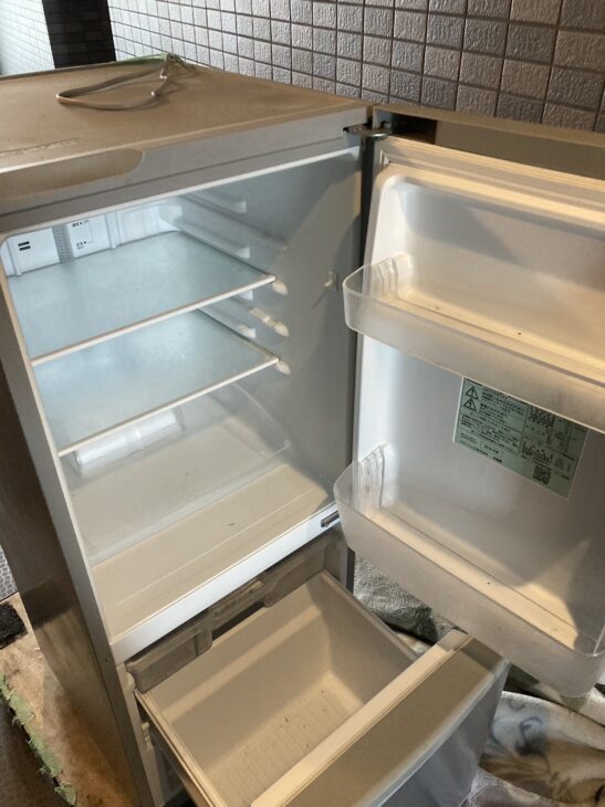 単身向け Panasonic 2ドア冷蔵庫 NR-B14AW-S 2018年製【出張査定