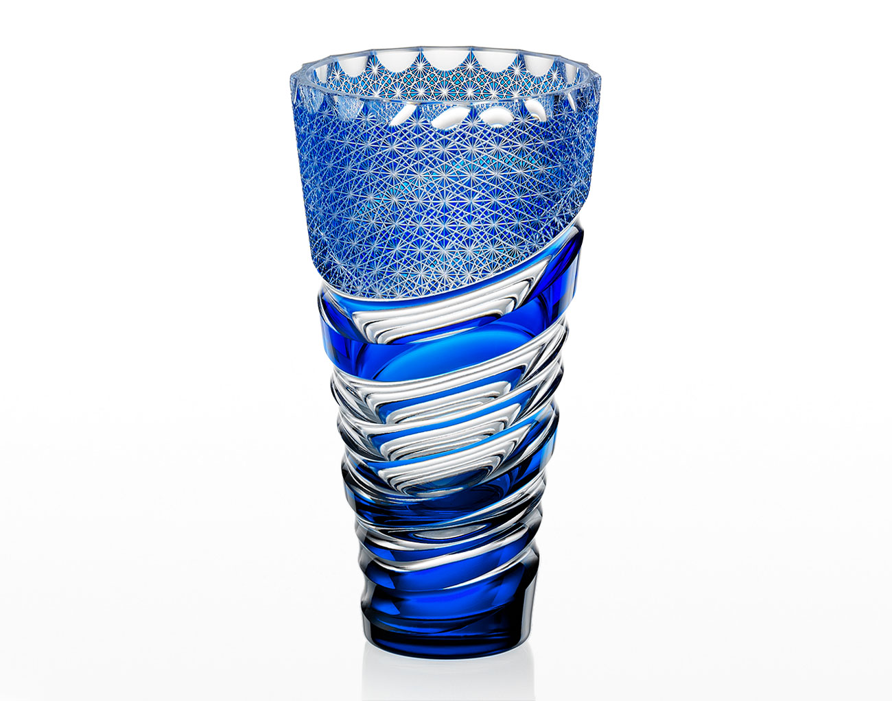 江戸切子 飾り皿＜祝の膳＞ | カガミクリスタル