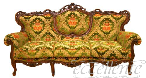 イタリア製ロココ調ソファー・チェアー | イタリア家具、ヨーロッパ