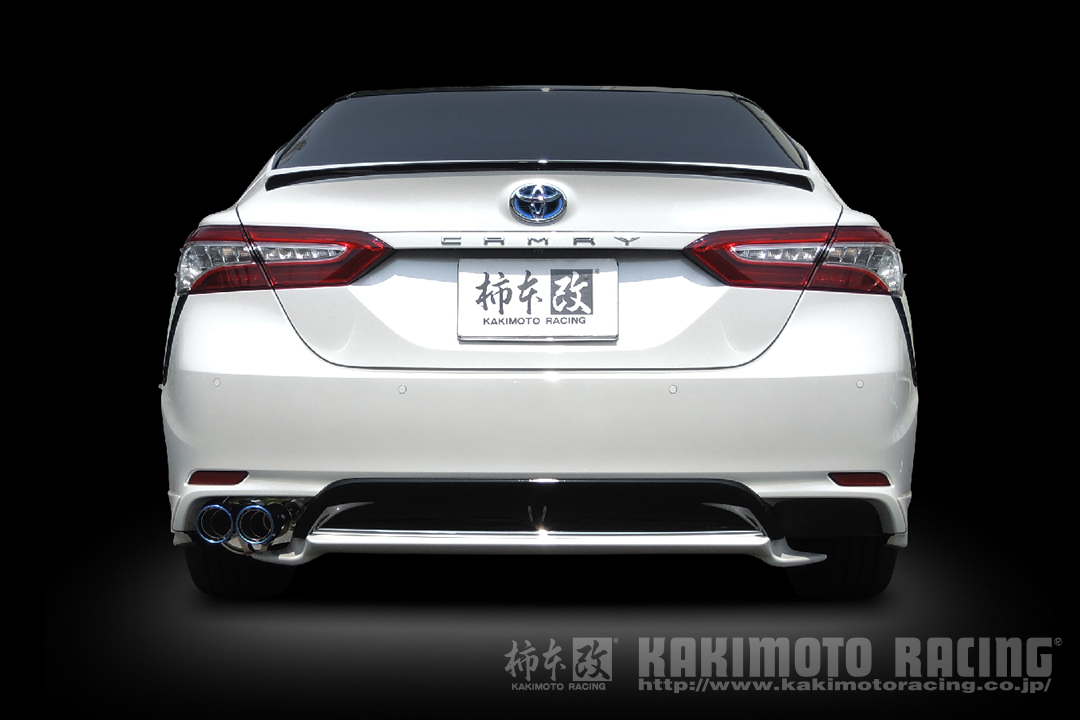 AXVH70カムリ！オリジナルストレートマフラー！リアピースデュアル