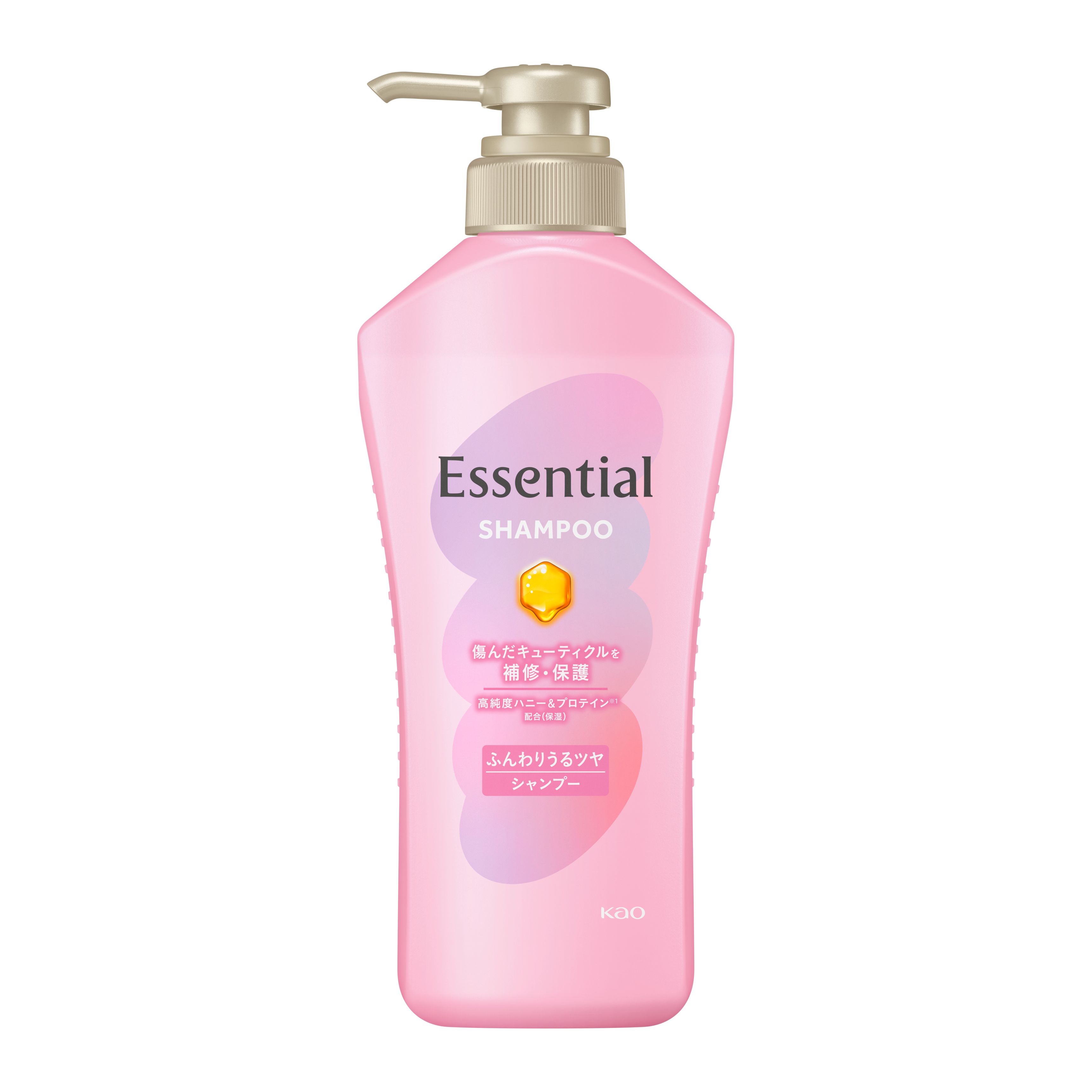 エッセンシャル ふんわりうるツヤ シャンプー ポンプ 450ml