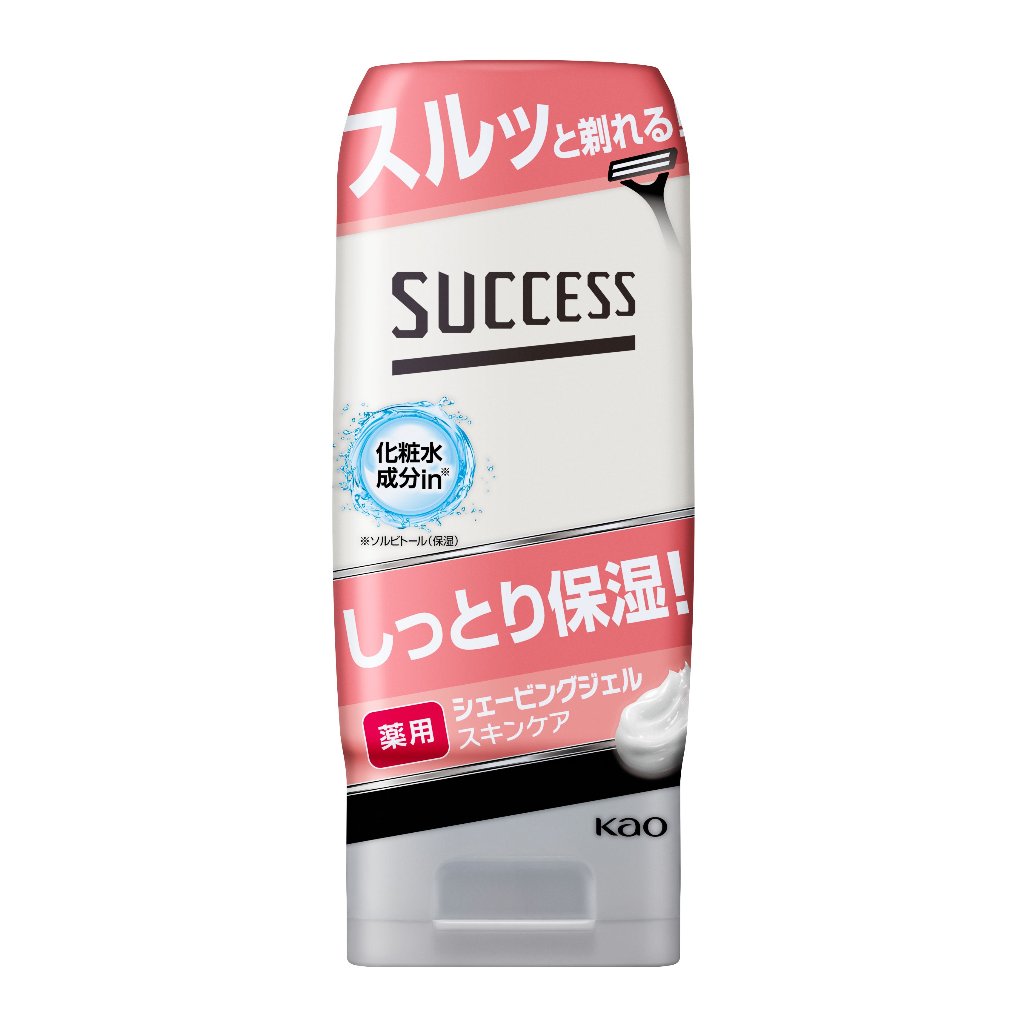 サクセス 薬用シェービングジェル スキンケアタイプ 180g | 花王