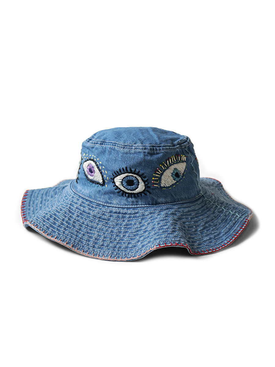 12ozデニム バケットチューリップHAT（SPEAKEASY刺繍） | KAPITAL