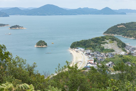 高山展望台｜観光スポット｜またたび笠岡。［笠岡市観光協会］