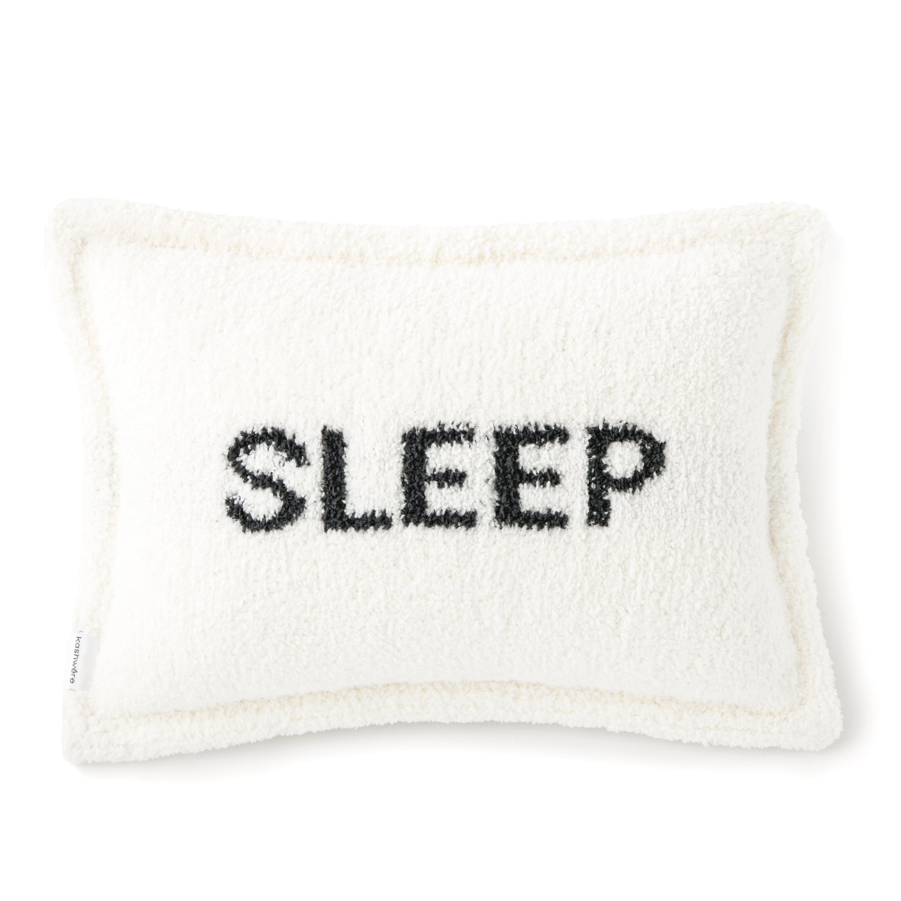 PILLOW CASE / MESSAGE(S カバーのみ sleep (creme/shadow)): HOME