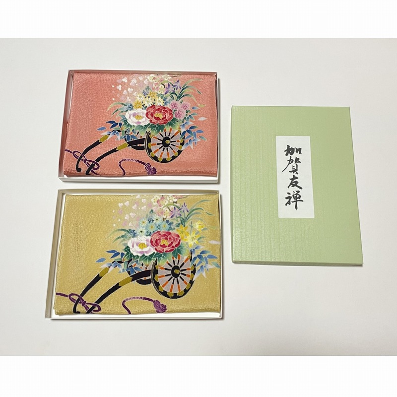 別誂え 加賀友禅 花嫁のれん『菊唐花更紗文』 – 加賀友禅・花嫁のれん