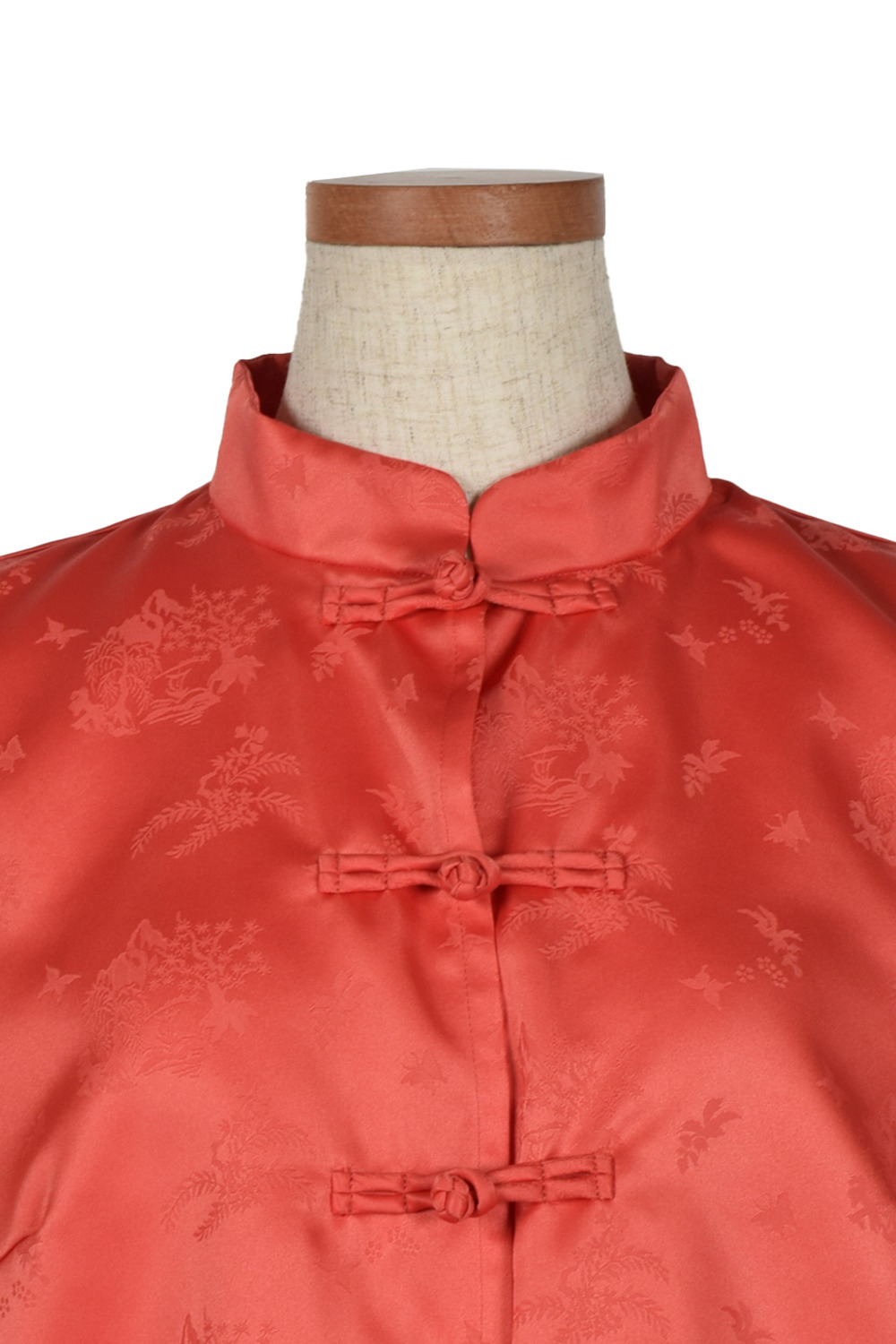 Oriental garden jacquard チャイナブラウス｜KEITAMARUYAMA OFFICIAL