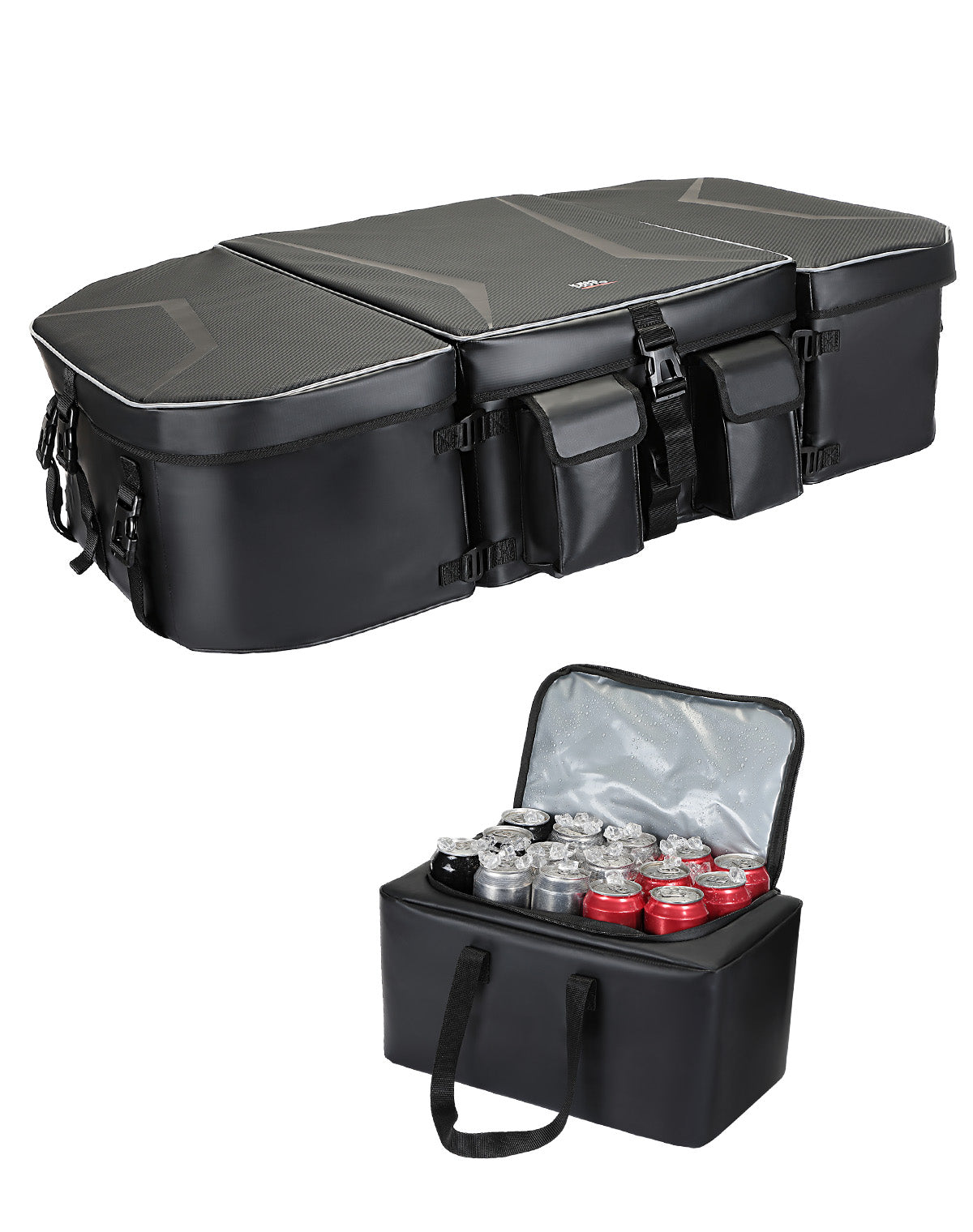 112L Rear Storage Bag for Can-Am Maverick R 2025 – Kemimoto