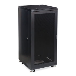 27U LINIER® Server Cabinet - Vented/Vented Doors - 36
