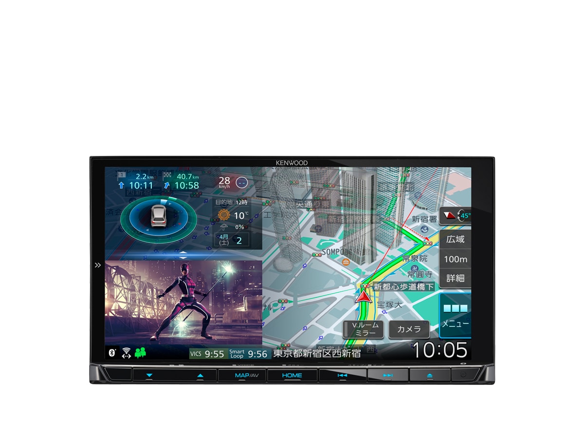 MDV-M809HDW/M809HD（生産完了品） | カーナビ | KENWOOD