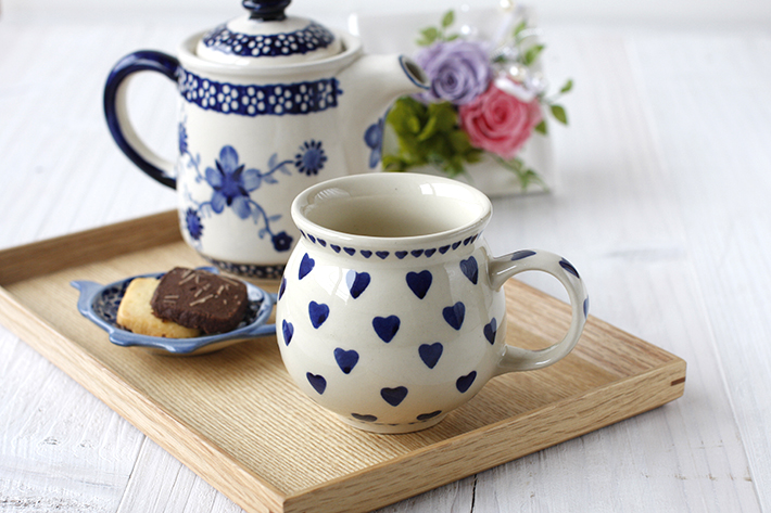 ポーリッシュマグ（小）ポーリッシュポタリー(ポーランド食器)