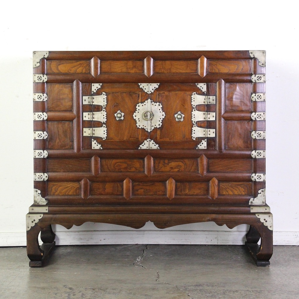 朝鮮 ヴィンテージ 李朝家具 楡 ノン キャビネット | キヤアンティークス