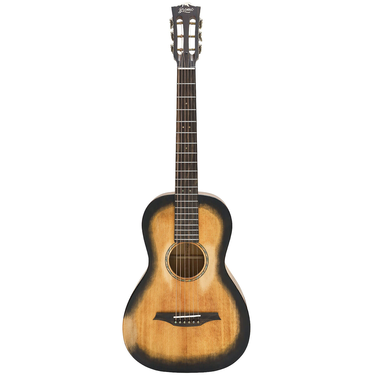 ヒストリックフィニッシュ採用オール単板モデル Bromo Guitars BAR1H