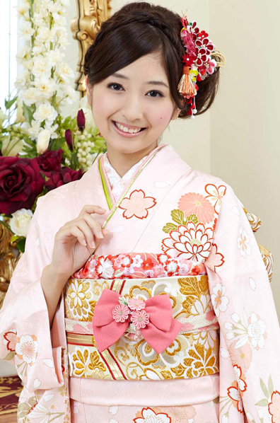 MK-28007】☆ピンク地がふんわり可憐な桜の花柄振袖 | 日本最大級の