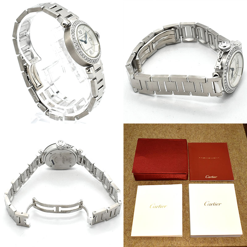 カルティエ CARTIER ミスパシャ ダイヤベゼル WJ124012 中古