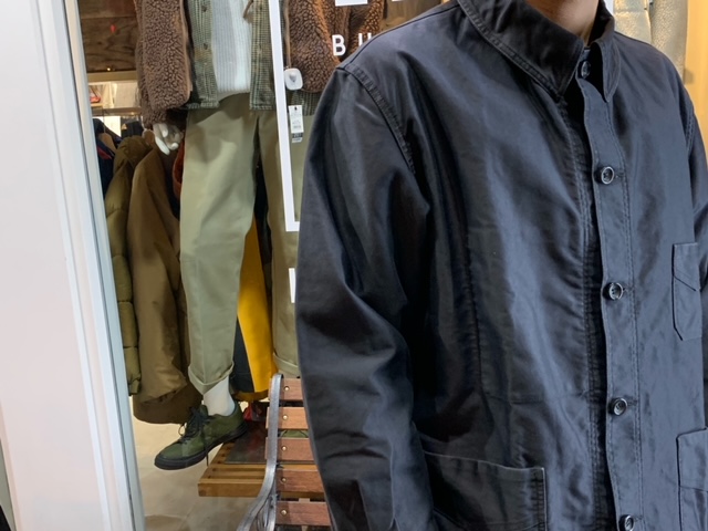 AUBERGE/オーベルジュ】カバーオールジャケット DM CHARBON【買取入荷