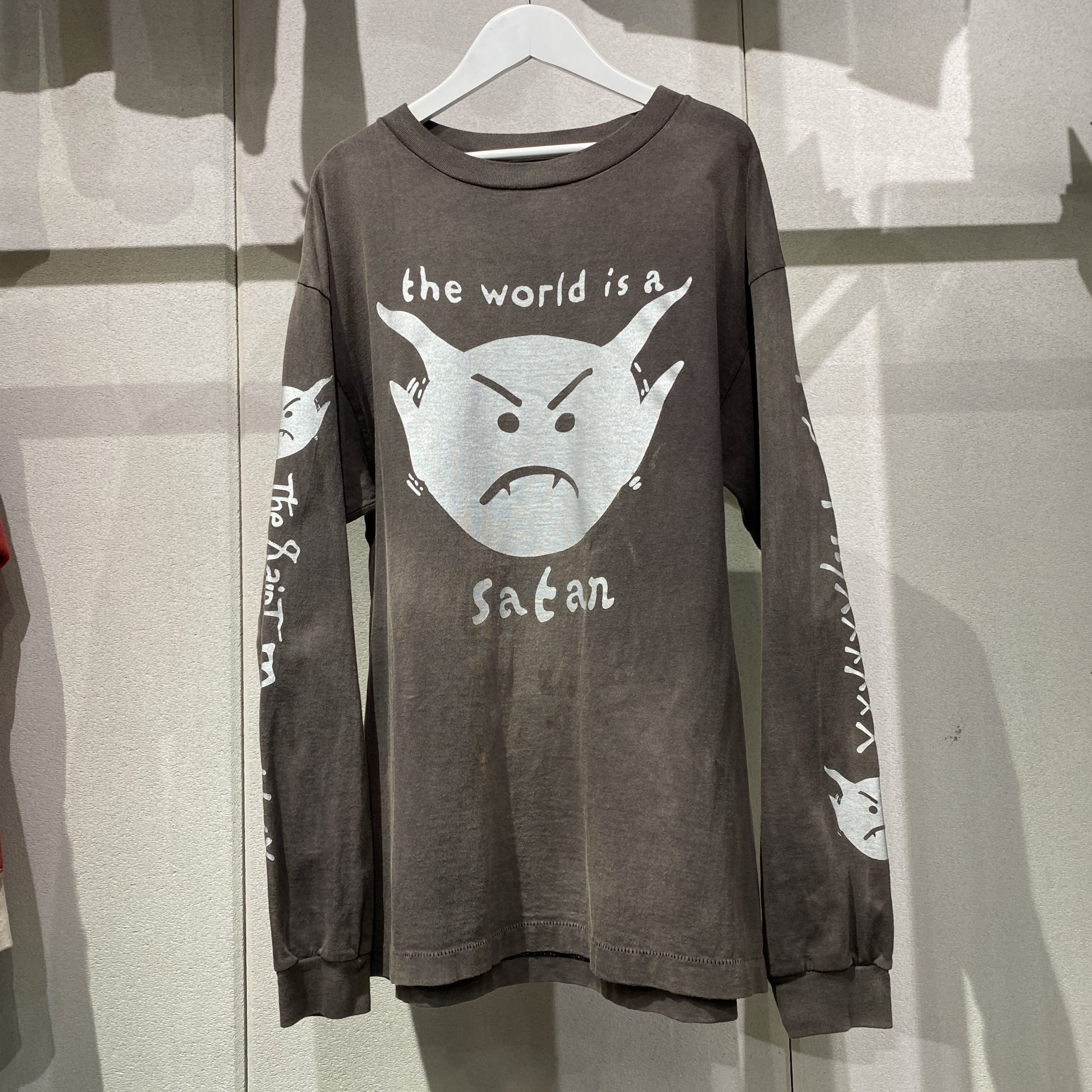 SAINT MICHAEL /セント マイケル】21AW SATAN LS TEE【買取入荷情報