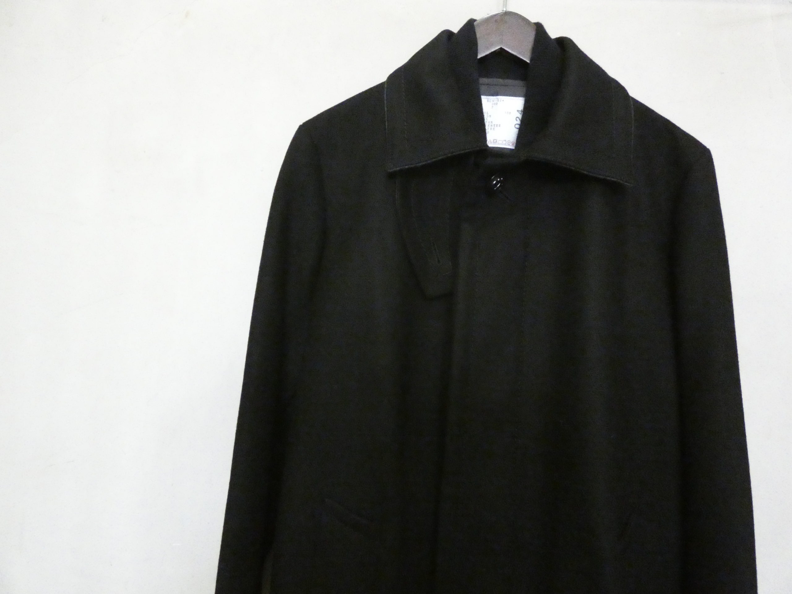 sacai/サカイ 】ステンカラーコート【買取入荷情報】 | カインドオル