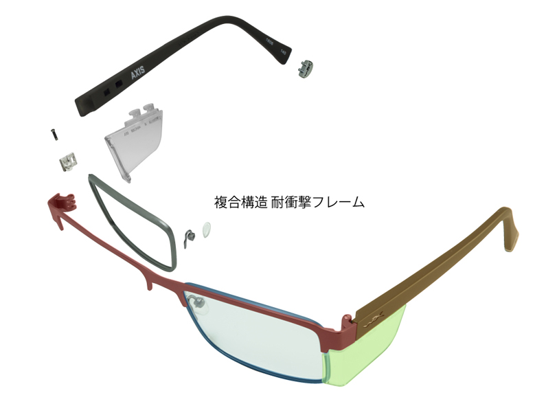 WILEY X(ワイリーエックス)防弾メガネフレーム AXIS(アクシス)