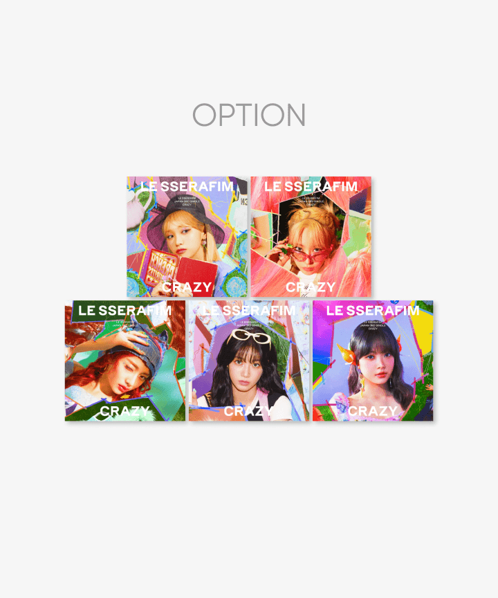 LE SSERAFIM - [CRAZY] JAPAN 3rd Single SOLO SAKURA Version