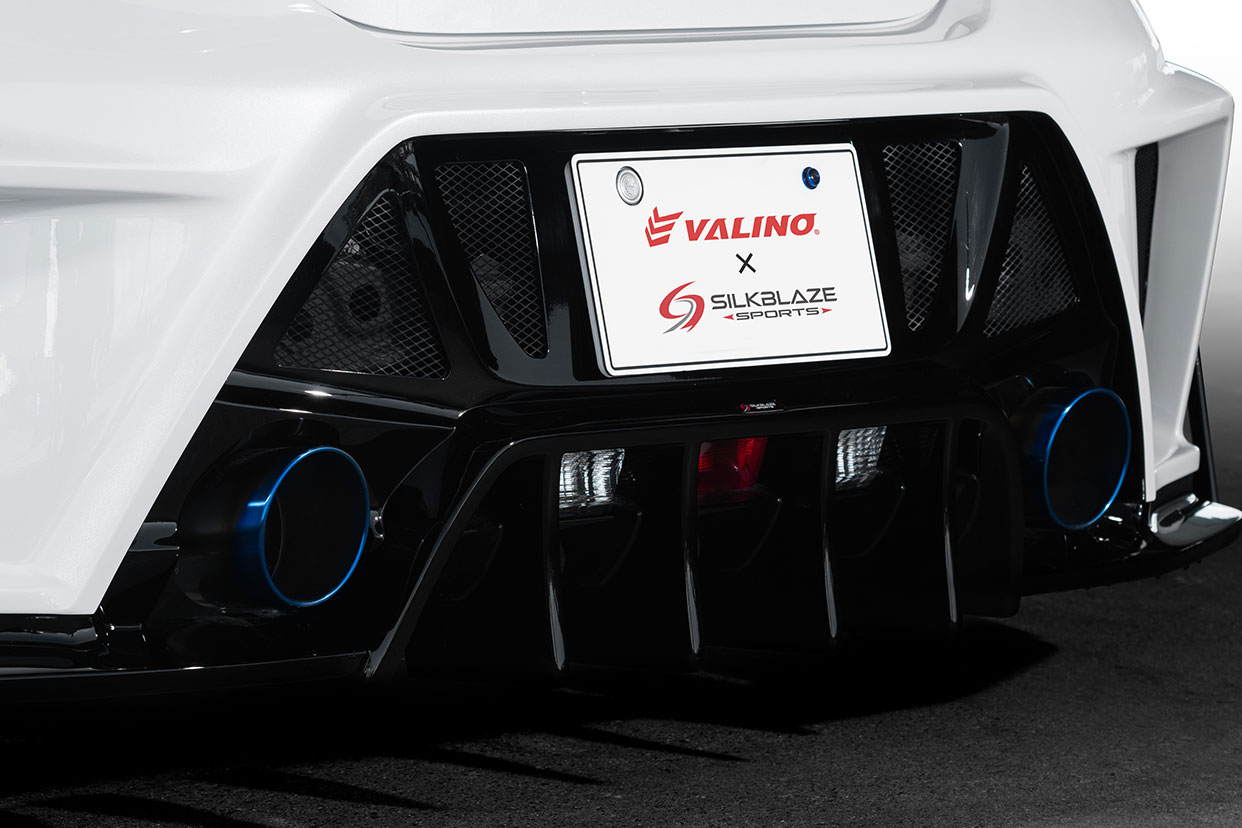 リアバンパー - VALINO × Silkblaze Sports GR86ワイドボディキット