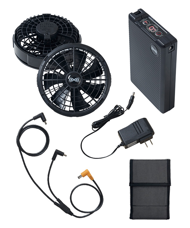 空調服社専用ファン・バッテリー / 空調服™・ファン付き作業着専門店C