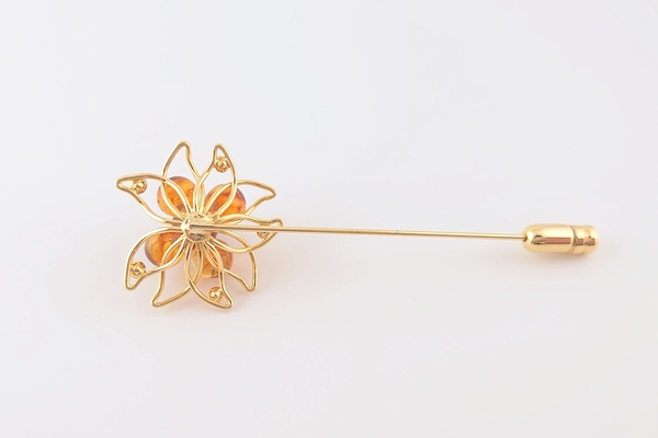 琥珀ブローチ - 久慈琥珀オンラインショップ