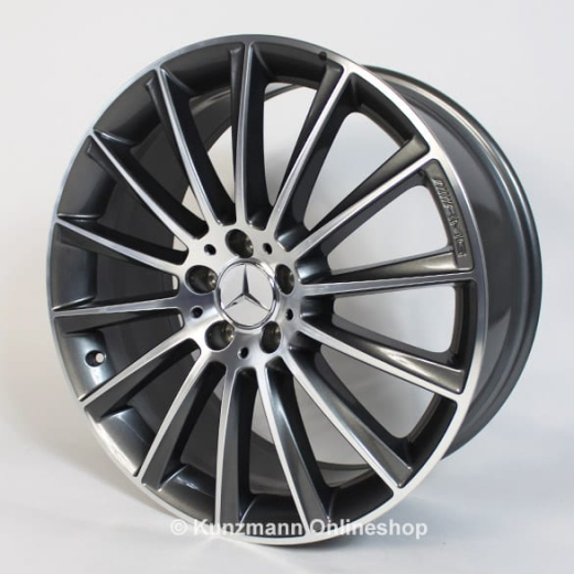 AMG 20 inch multi-spoke CLS C257 genuine Mercedes-Benz rim set