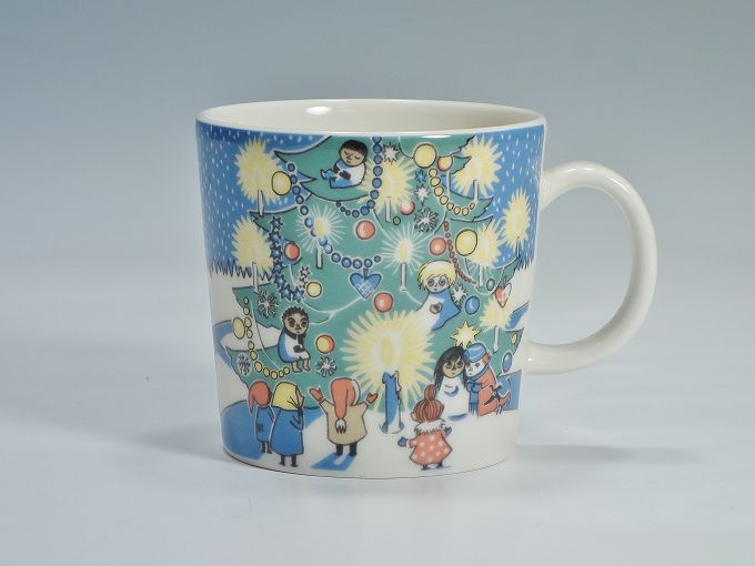 廃盤品 ARABIA トーペ・ヤンソン クリスマス限定 ムーミンマグ | 東京