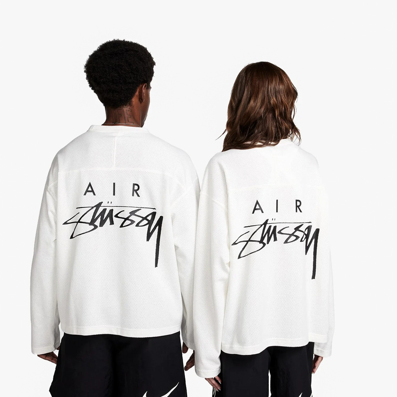 Stussy x Nike Dri-FIT Mesh Jersey Sail