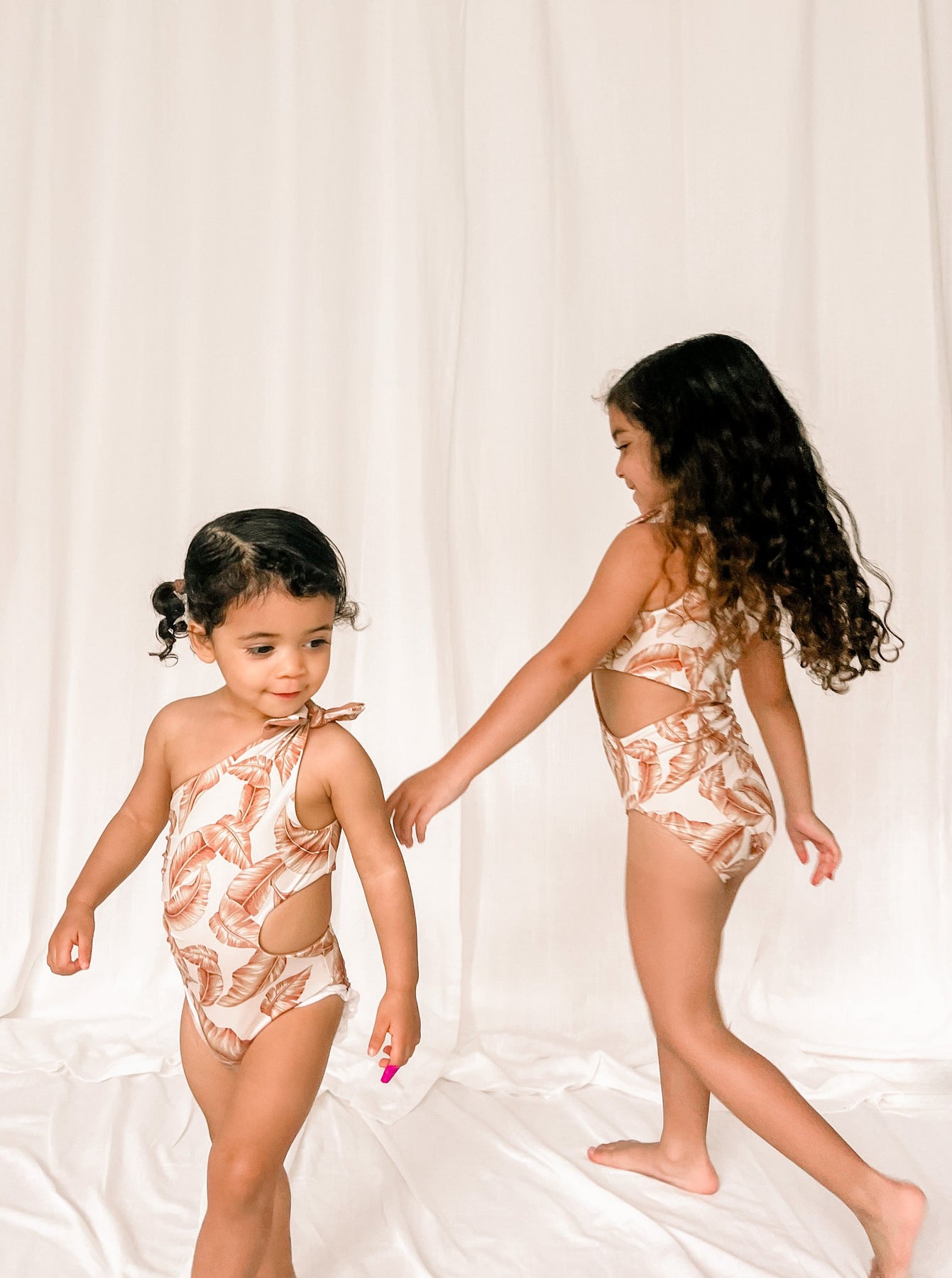X Jessi Malay Kids One Piece Isabella - (Palma/Bronze) – KYA swim