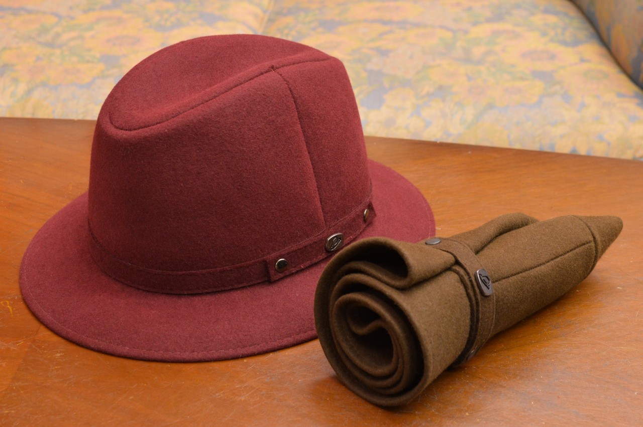 ボルサリーノ ローラーハット トラベラー レインプルーフライン 390083