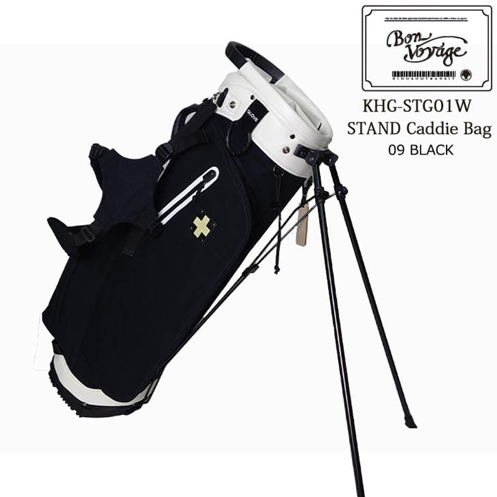 木の庄帆布 KinoshoTRANSIT KHG-STG01W 帆布スタンドキャディバッグ