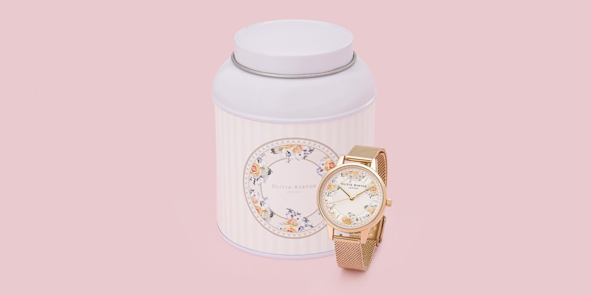 OLIVIA BURTON(オリビア・バートン)」- 腕時計とフレーバードティーの