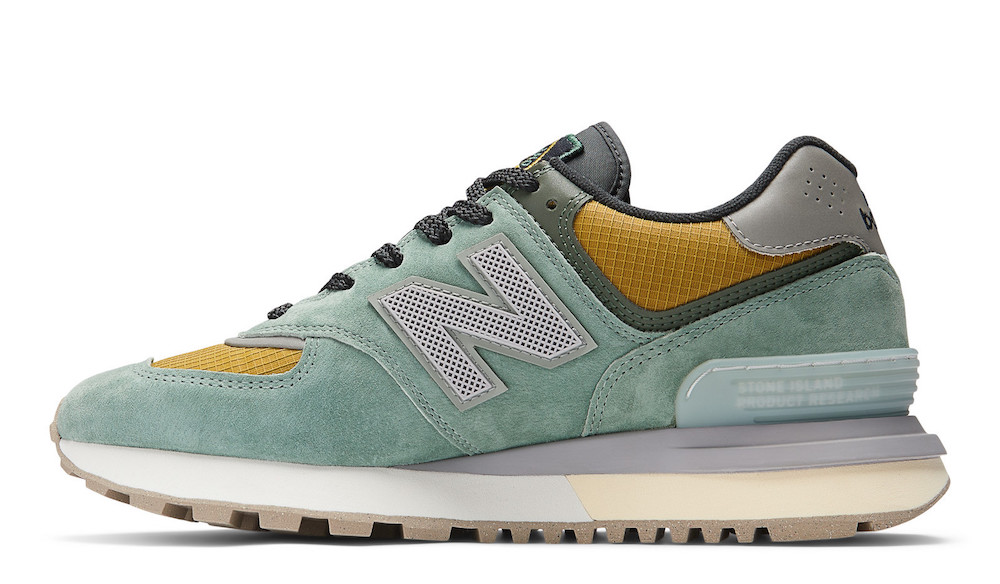 ニューバランス × ストーンアイランドの574に第二弾が登場。80年代の
