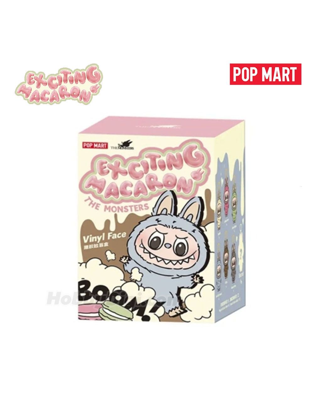 Pop Mart Blind Box - The Monsters Labubu Exciting Macaron Vinyl