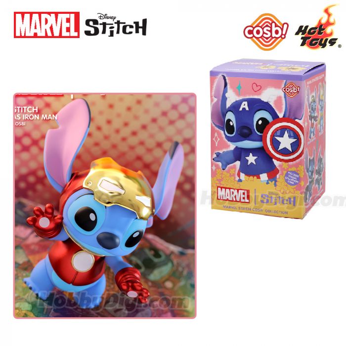 cosbiマーベル×スティッチ8種セット ホットトイズ Marvel Comics
