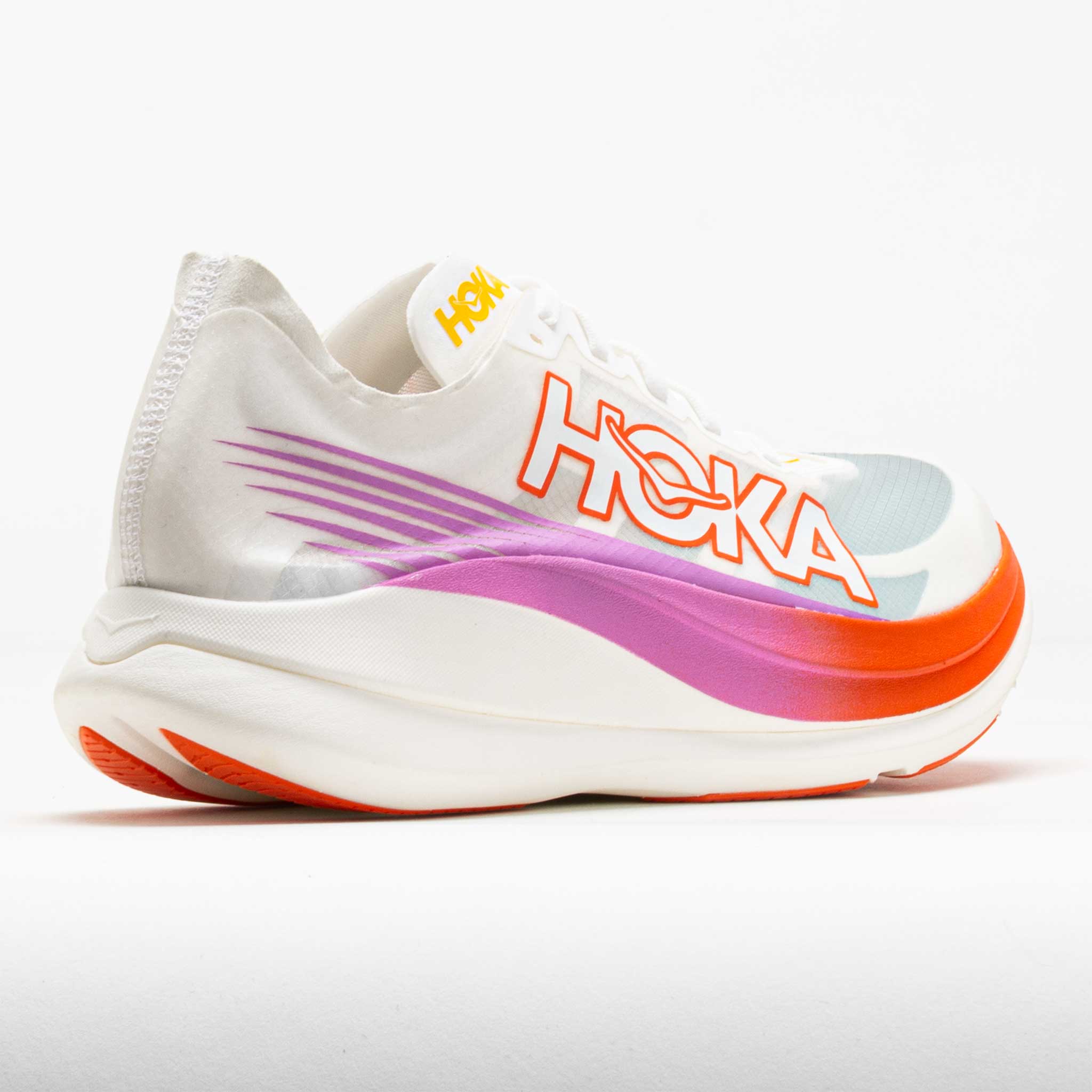 HOKA Rocket X 2 Unisex Frost/Lava – Holabird Sports