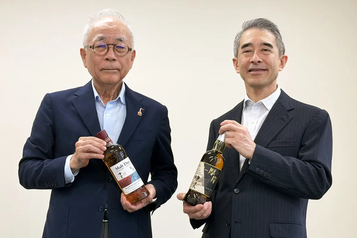 MARS WHISKY Malt Duo TSUNUKI × AKKESHI | 新商品 | 本坊酒造 公式サイト