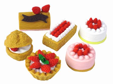 おも消し ケーキケシゴム NO.2|【堀商店】景品・販促品・お祭り用品の