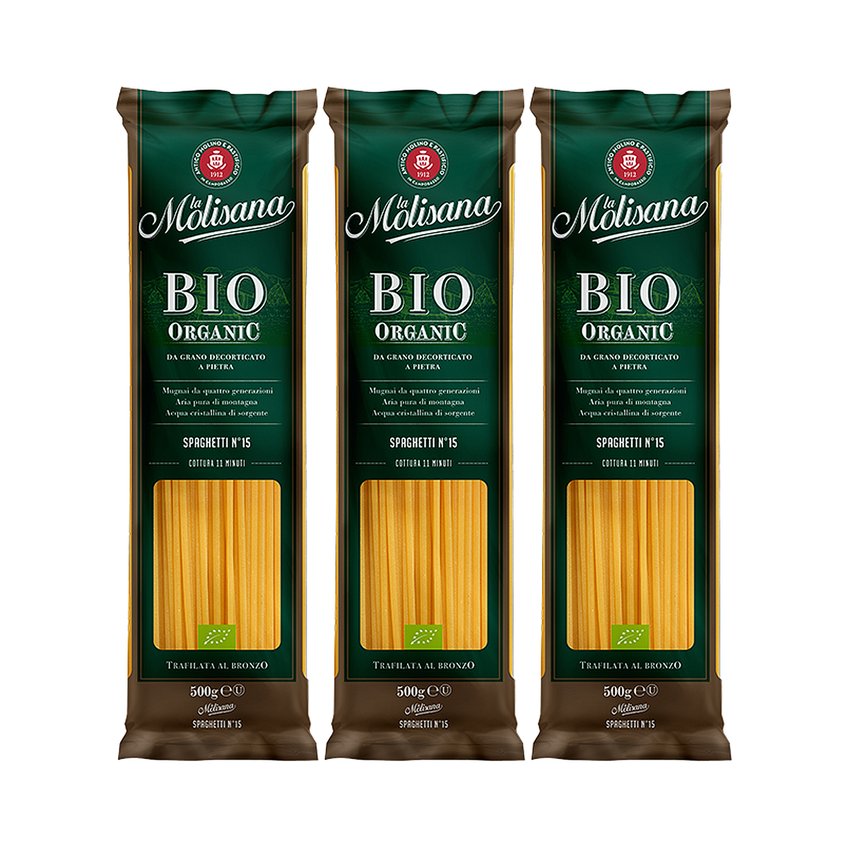 有機 JAS オーガニック パスタ スパゲッティ 麺 1.7mm 無添加 保存料不