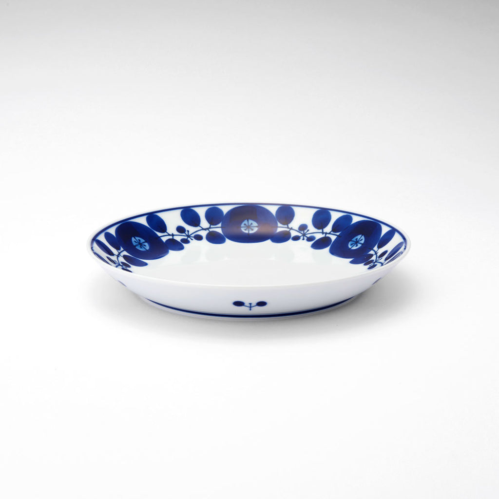 ブルーム プレート(M) リース | 白山陶器直営オンラインストア