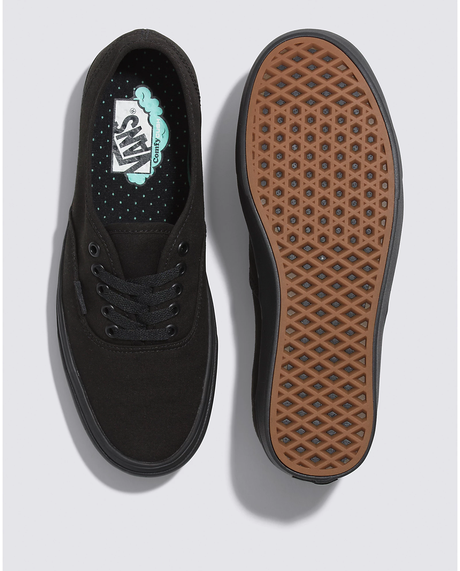 Vans Authentic ComfyCush All Black | Halby's