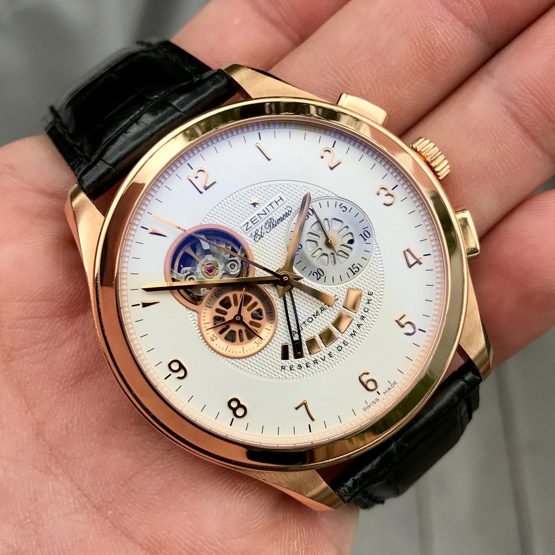 Zenith El Primero 18.0520.4021 18K Rose Gold Grande Class XXT