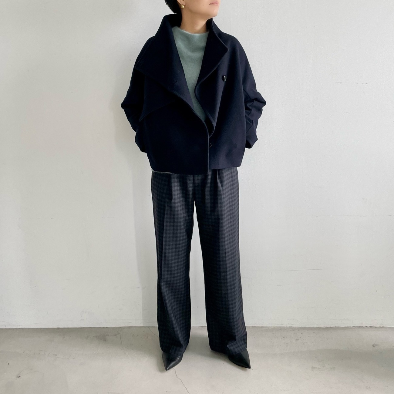 STAND COLLAR SHORT COAT｜HELIOPOLE｜HÉLIOPÔLE（エリオポール）公式