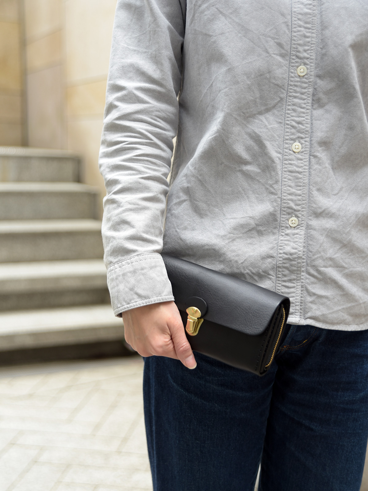 アコーディオンウォレットはジャバラマチで多収納な本革長財布 / 革鞄