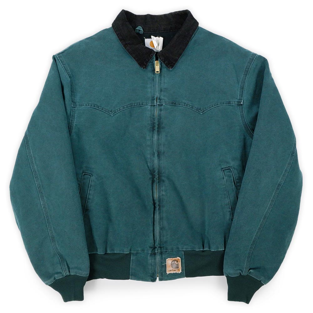00's Carhartt サンタフェジャケット “BLUE GREEN”mot01210603507847