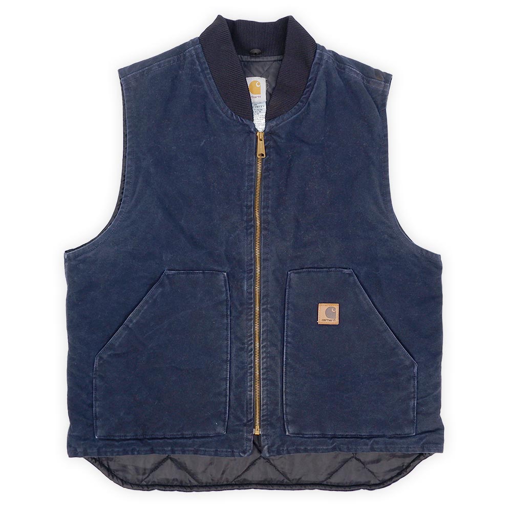00's Carhartt ダックベスト “NAVY / MADE IN USA”mtp089c2302000266